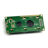 Modul Layar LCD Dot Matrix Antarmuka SPI Model 1602 7 Elektronik yang Banyak Digunakan, Ukuran 16x2