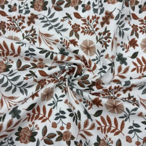 Nhà Máy Tùy Chỉnh 100% Polyester 90gsm Đồng Bằng Dệt Cổ Điển Hoa Sợi Nhỏ In Bộ Đồ Giường Vải Cho Nhà Hàng Dệt May - Product Image 1