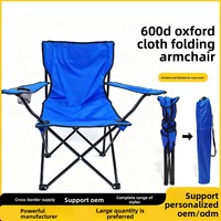 Chaise pliante compacte d'extérieur en acier au carbone et fibre de carbone avec accoudoirs pour camping, randonnée, pêche, pique-nique, voyage, plage