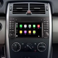 Autoradio Android 7 pouces pour Mercedes-Benz B200 2012-2015 Lecteur multimédia de voiture CarPlay sans fil WiFi intégré GPS IPS