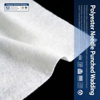 Doublure de gants d'hiver en polyester amincissant thermiquement, aiguilleté, 200 g/m², doux, hypoallergénique, lavable, OEM