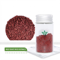 Esurey Poudre d'extrait de levure de riz rouge en vrac 3% Monacoline K Matière première de complément alimentaire naturel