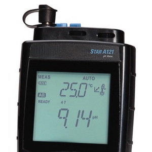 Medidor de pH Portátil para Tratamiento de Aguas Residuales Industriales Veidt Lab 320P-06, Pantalla LCD, Batería de Litio, Aluminio - Product Image 5
