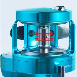 Nuovo Modello Mulinello <span class=keywords><strong>Ryobi</strong></span> Jigger BT Overhead in Metallo per Slow Jigging e Traina Mulinello da Pesca in Acqua Salata per Pesca d'Altura - Product Image 6