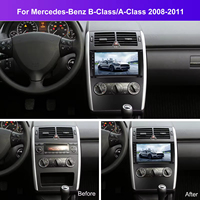 Autoradio Android 9 pouces pour Mercedes Classe B et Classe A 2008-2011, CarPlay sans fil, Android Auto, IPS, DSP, WiFi, RDS