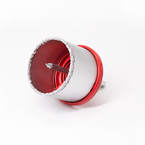 Kit de 8 scies cloches en carbure de tungstène à revêtement de grain, brasées sous vide, pour <span class=keywords><strong>carrelage</strong></span> et céramique, très vendu - Product Image 4