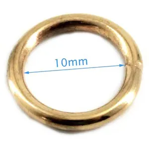 Mini größe O Ring Metall Kunci Ring Pas Hund Hardware Metall D Ring Schnalle Für Riemen