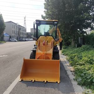 Retroexcavadora compacta 4x4 con cubo excavador desmontable Envío gratis - Product Image 6