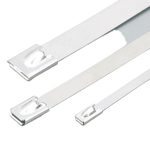 Bloqueo <span class=keywords><strong>de</strong></span> bola <span class=keywords><strong>para</strong></span> bridas <span class=keywords><strong>de</strong></span> acero inoxidable tipo 4 "6" 8 "10" 12 "14" pulgadas longitud 4,6 MM 7,9 MM ancho 304 316 Material paquete <span class=keywords><strong>de</strong></span> 100 Uds - Product Image 4