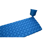 Matelas de tente portable pour le camping – Nouveau matelas gonflable fin, durable et imperméable pour l'extérieur et la randonnée