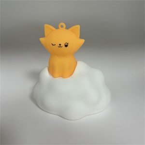 Cloud Fairy Designs Lampada Notturna a Forma di Volpe, Modalità di Illuminazione Regolabile, Luce Soffusa, Ricaricabile, Sicura per Neonati, Lampada da Comodino per la Cameretta dei Bambini - Product Image 3