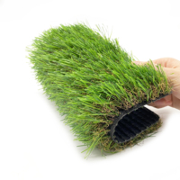 Hanwei Rumput Buatan Empat Warna, Rumput Buatan Pemandangan Bagus Dekorasi Rumput Buatan