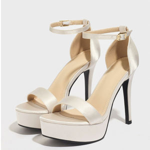 <span class=keywords><strong>Scarpe</strong></span> <span class=keywords><strong>Nude</strong></span> con <span class=keywords><strong>tacco</strong></span> alto con plateau impermeabile estivo con un cinturino, sandali modello Sexy e Versatile con <span class=keywords><strong>tacco</strong></span> sottile - Product Image 6