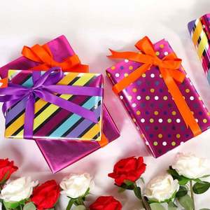 Papel de Embalaje de Alta Calidad al por Mayor, 80G, 43*300Cm, Jude Lyjenny, Impermeable, Romántico, para Floristerías y Festivales - Product Image 2