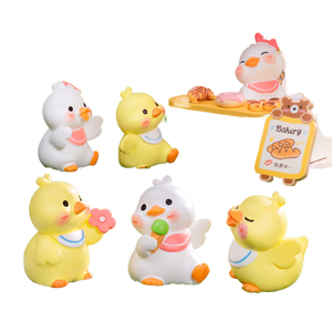 Los más vendidos: Accesorios decorativos DIY para casa de muñecas, mini adornos de micro-paisaje de musgo con patritos de pareja, de Chenjun. - Product Image 1