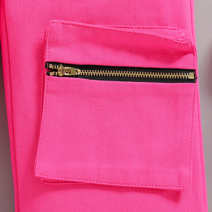 Nuevo Conjunto de Ropa de Verano para Niñas, Traje de Mezclilla con Solapa, Top de Manga Corta y Pantalones, Conjunto de Dos Piezas a la Moda - Product Image 5