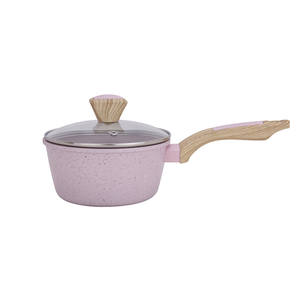 Kit d'ustensiles de cuisine cuisine cuisine, ensemble d'accessoires, marbre <span class=keywords><strong>rose</strong></span>, aluminium pressé, revêtement <span class=keywords><strong>granit</strong></span> - Product Image 2