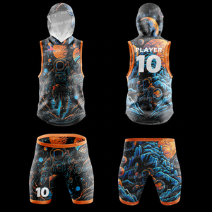 Uniforme de fútbol con bandera 2F, uniforme de compresión personalizado 7V7, diseño de sublimación de juego elástico, 7 en 7 camisetas, conjunto de pantalones cortos y guantes - Product Image 1