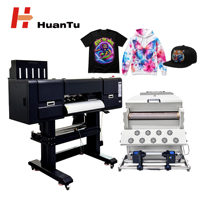 Mesin Printer DTF 60cm 4 Head Kecepatan Tinggi 6PASS 8 Square 4PASS 14 Square untuk Pencetakan Pakaian