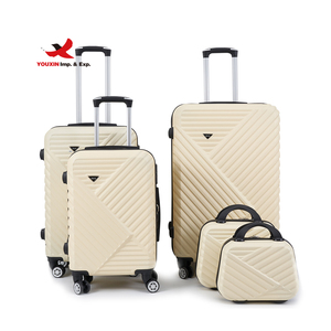 ชุดกระเป๋าเดินทางแบบกำหนดเองขายส่ง กระเป๋าเดินทางแบบล้อลาก 5 ชิ้น - Product Image 1