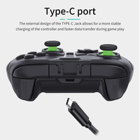 Elegante Control Inalámbrico Pro de 2.4GHz con Programación Trasera y Motor de Vibración, Nuevo Modelo Exclusivo para Xbox One/S/X para Juegos