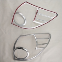 Accessoires de voiture, accessoires de voiture en ABS chromé, garniture de couvre-phare arrière pour NISSAN AD VAN, garniture de couvre-phare arrière, pièces de garniture de voiture