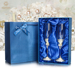 แก้วแชมเปญทรงหงส์เคลือบสีแชมเปญแก้วไวน์เป็นประกายแก้วค็อกเทลแก้วสำหรับบ้านงานแต่งงาน - Product Image 5