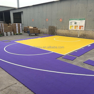 Baldosas Modulares <span class=keywords><strong>de</strong></span> Plástico PP Encajables para Pisos Deportivos Suspendidos en Exteriores - Product Image 2