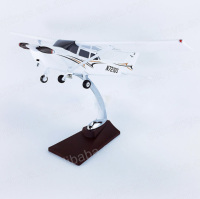 28cm Cessna 172 Skyhawk Skylane Populaire Résine Avion Modèle Privé Étudiant Formation Combattant Avion Modèles Cadeau