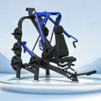 Machine de musculation et de bodybuilding à charge par disques pour usage commercial avec fonctions de sécurité