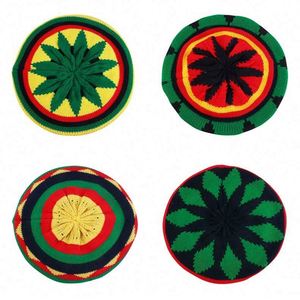 Fashion Image Style Knit Beanie Outdoor Winter <b>Warm</b> Stripe Slouchy Beret <b>Hat</b> for Travel & Beach Use - Product Image 2