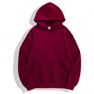 Sweat à capuche épais en velours côtelé pour homme, coupe classique, streetwear, personnalisable avec logo, impression numérique, doublé, couleur unie, printemps - Product Image 5