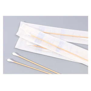 Hisopos de Algodón con Palito de Madera de 6 Pulgadas de un Solo Extremo para Aplicaciones de Limpieza de Precisión en Electrónica e Industria - Product Image 3