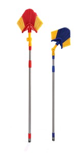 Balai de plafond en toile d'araignée Duster à long manche en gros d'usine avec balai en toile d'araignée à poignée réglable pour nettoyer le plafond - Product Image 3