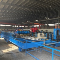 Máquina Automática de Conformación de Paneles Metálicos Trapezoidales para Techos con PLC, Desbobinador Hidráulico y Apilador, Certificación CE ISO para Construcción de Fábricas