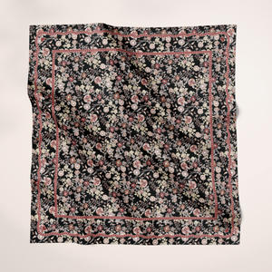 Étnico Floral verano algodón gasa Digital impreso Hijab cuadrado bufanda Bawal venta al por mayor para mujeres malasias bebés musulmán costura - Product Image 5