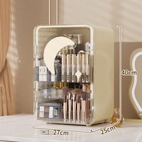 Chambre maquillage armoire de rangement en plastique grande capacité commode soins de la peau organisateur