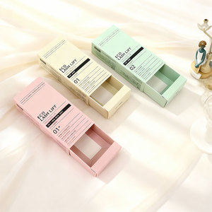 Nouvelle boîte de rangement vide pour atomiseur avec verrouillage enfant à bouton-poussoir, emballage sécurisé avec bouton de sécurité anti-enfant, boîte tiroir en carton couleur intégrale - Product Image 4