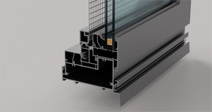 Ventana Eléctrica de Aluminio con Control Remoto de Alta Seguridad, Vidrio Templado Impermeable para el Hogar - Product Image 3