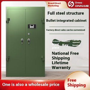Digital <b>Lock</b> Steel Smart Gun Cabinet Thickened Secure Ammunition Storage Anti-Theft Gun Safe Large Heavy Duty 20 Gun Safe - Product Image 5