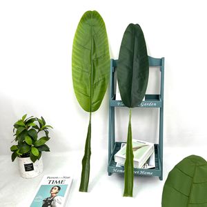 Cây Nhân Tạo Lá Thân Duy Nhất Lá Chuối Sắp Xếp Cây Nhân Tạo Màu Xanh Lá Cây Lá Cho Trang Trí - Product Image 3
