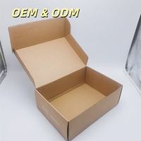 Boîtes cadeaux pliables en carton ondulé CCNB E Flute, imprimées CMYK, colorées, recyclables et écologiques – Nouveau design en gros