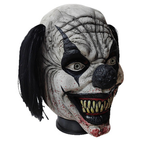 Masque de Clown Effrayant en Latex pour Halloween, Tête Chauve, Clowns Maléfiques, <span class=keywords><strong>Masques</strong></span> de Fête d'Horreur - Product Image 3