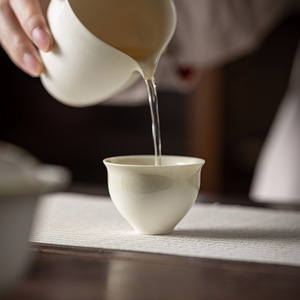 Travel <b>Tea</b> <b>Set</b> Porcelain Teapot With Lid 3 Cups Portable Kung Fu <b>Tea</b> <b>Set</b> For Outdoor Use - Product Image 2