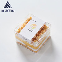 Vente flash : Boîtes de rangement carrées en acrylique de qualité alimentaire, écologiques, transparentes, petites boîtes à bonbons avec couvercle, logo personnalisé, certifiées ISO9001 Youhang