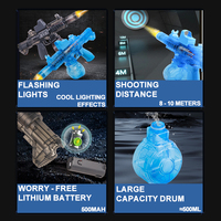Vente en gros M416 petit pistolet à eau électrique avec jouets lumineux interactifs pistolets à eau à grande vitesse jouets d'extérieur d'été