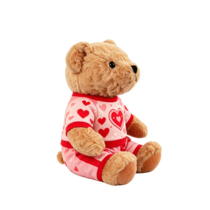 MSYO <strong>Valentine's</strong> <strong>Day</strong> Teddy Bear Pajamas Suit Red Heart Pattern Custom Plush Animals Outfit Clothing Romantic <strong>Gift</strong> - Product Image 3