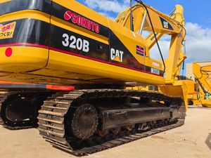 Excavatrice sur chenilles hydraulique CAT 320B d'occasion, pelleuse de chantier lourde de 20 tonnes - Product Image 1