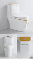 Nouvel Arrivage Articles Sanitaires Intelligents Toilette Forme Oeuf Automatique WC Siège Chauffage Inodoro Montage au Sol S-Trap Électronique Intelligent