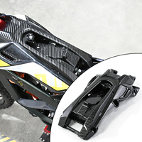 Couverture de compartiment de batterie en fibre de carbone Surron Ultra Bee, améliorée et modifiée, haute performance, pour moto électrique tout-terrain, pièces détachées pour vélo électrique